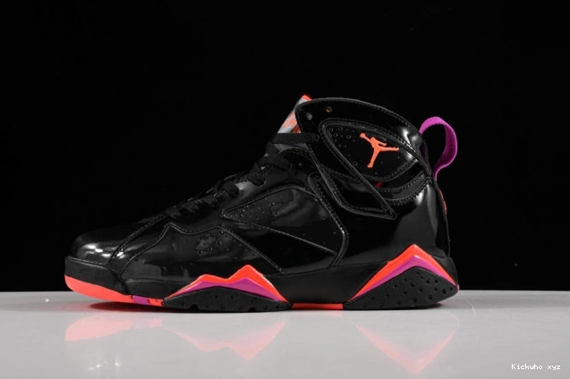 Retro Jordan Black Patent 313358-006 7 Air 0730